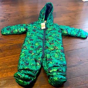 Dinosaur snow suit 12 months